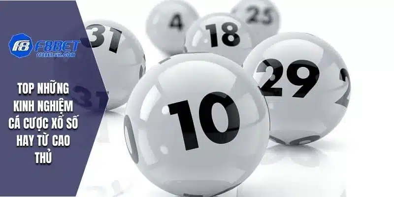 TOP những kinh nghiệm cá cược xổ số hay từ cao thủ